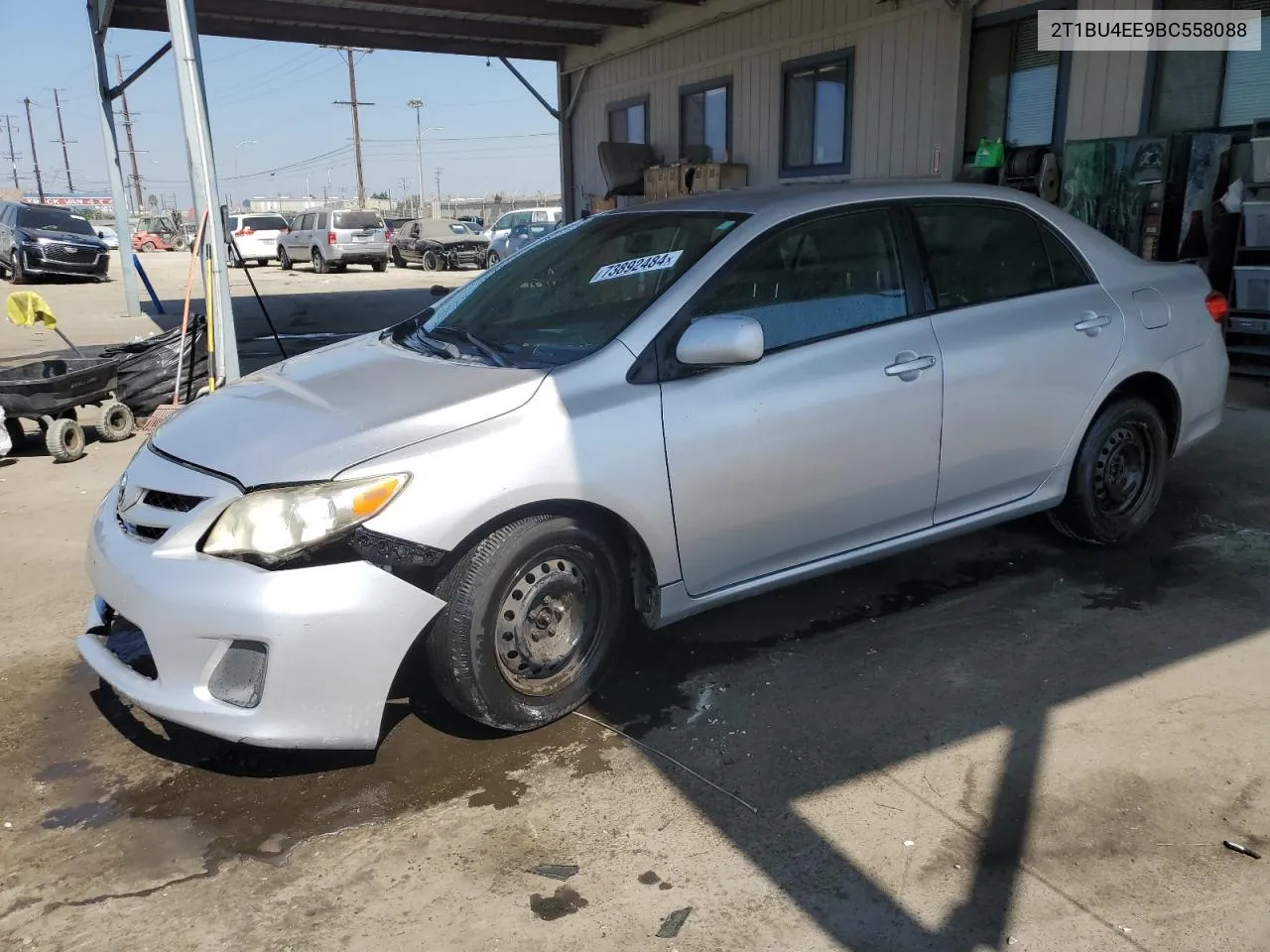 2011 Toyota Corolla Base VIN: 2T1BU4EE9BC558088 Lot: 73892484