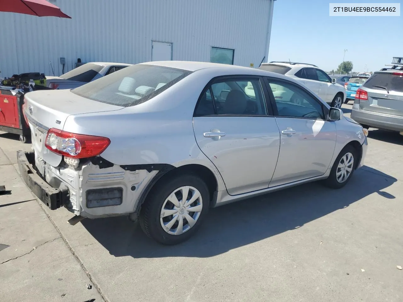 2011 Toyota Corolla Base VIN: 2T1BU4EE9BC554462 Lot: 74106934