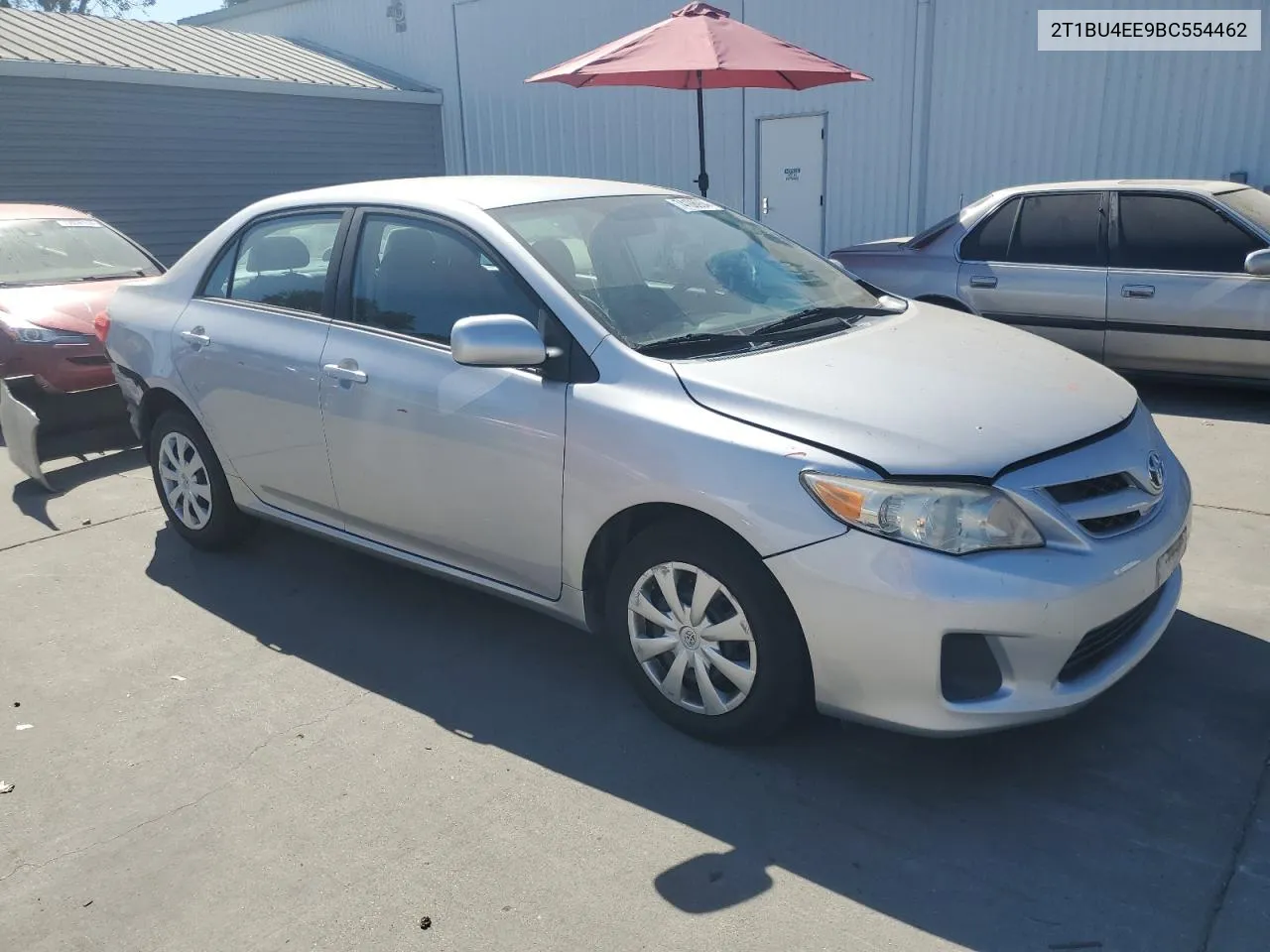 2011 Toyota Corolla Base VIN: 2T1BU4EE9BC554462 Lot: 74106934