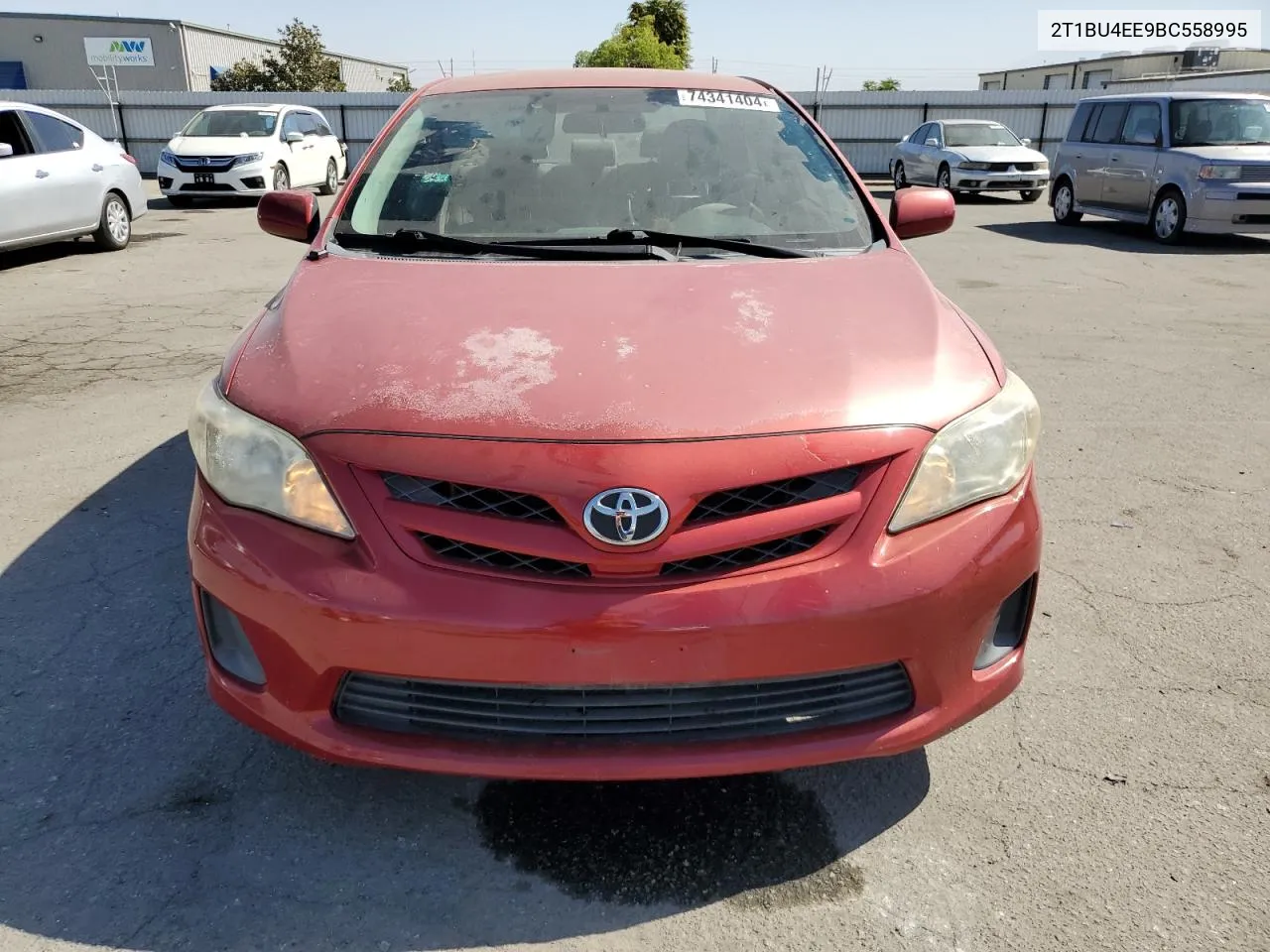 2T1BU4EE9BC558995 2011 Toyota Corolla Base