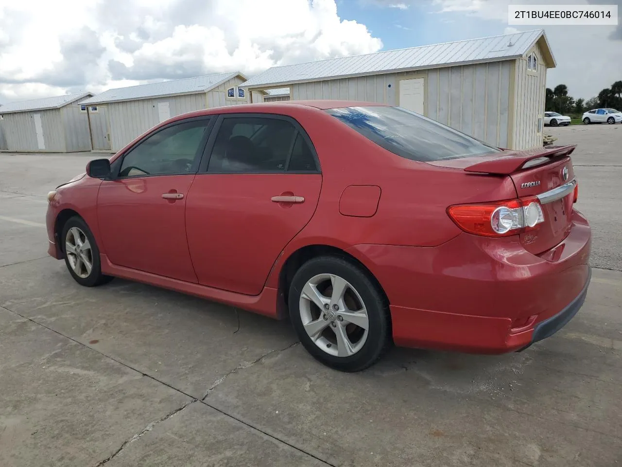 2011 Toyota Corolla Base VIN: 2T1BU4EE0BC746014 Lot: 74352804