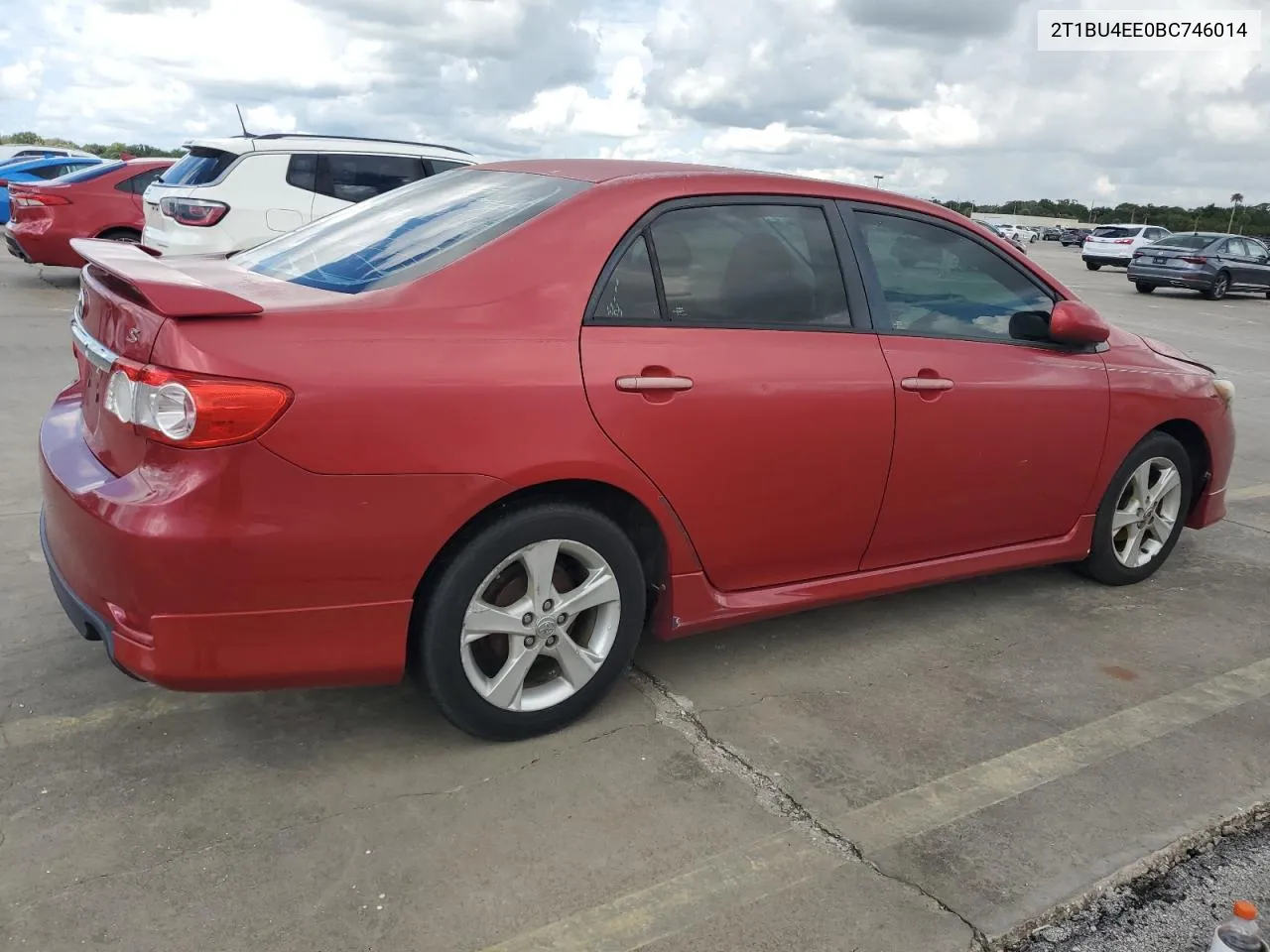 2011 Toyota Corolla Base VIN: 2T1BU4EE0BC746014 Lot: 74352804