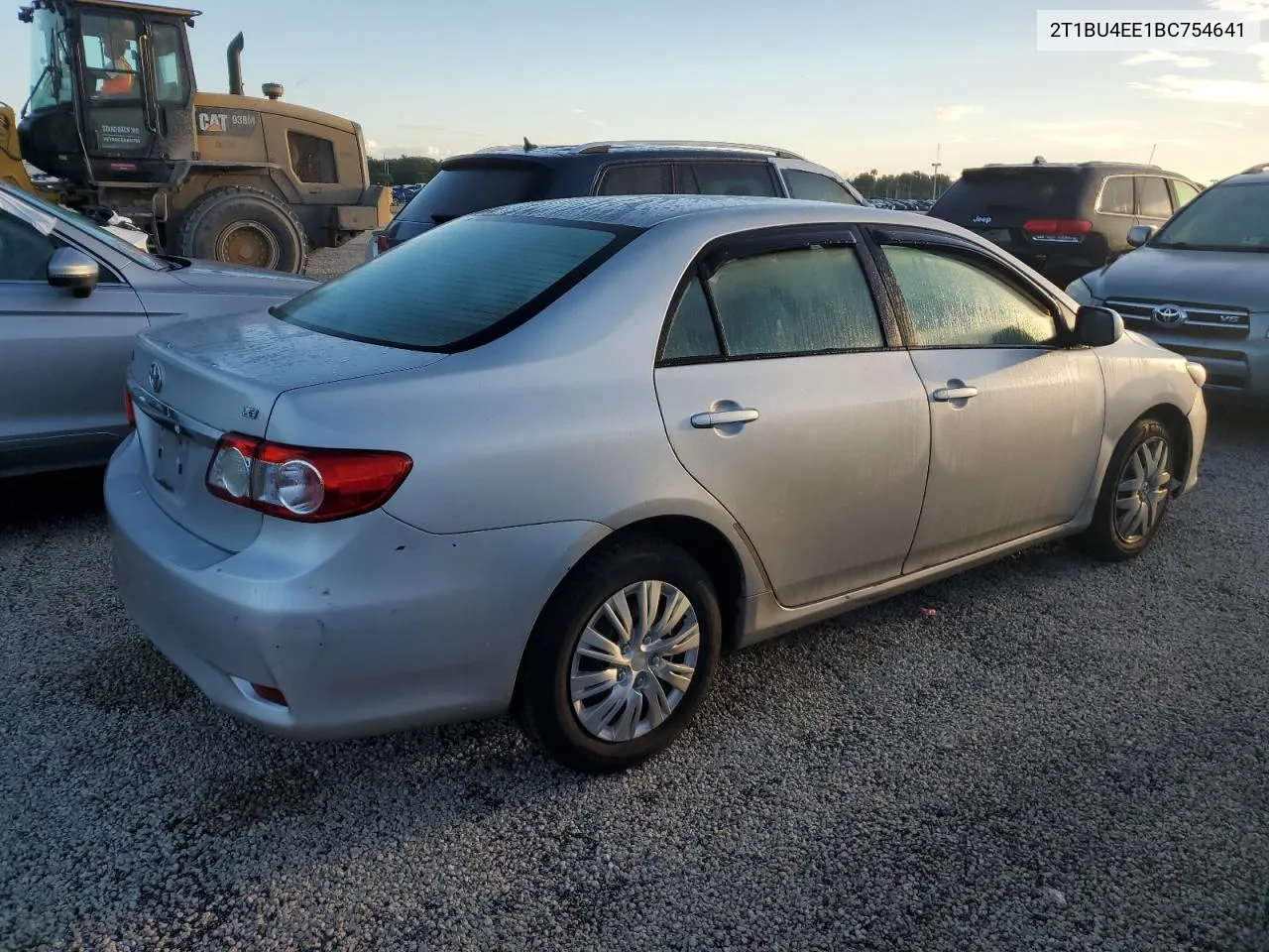 2011 Toyota Corolla Base VIN: 2T1BU4EE1BC754641 Lot: 74392164