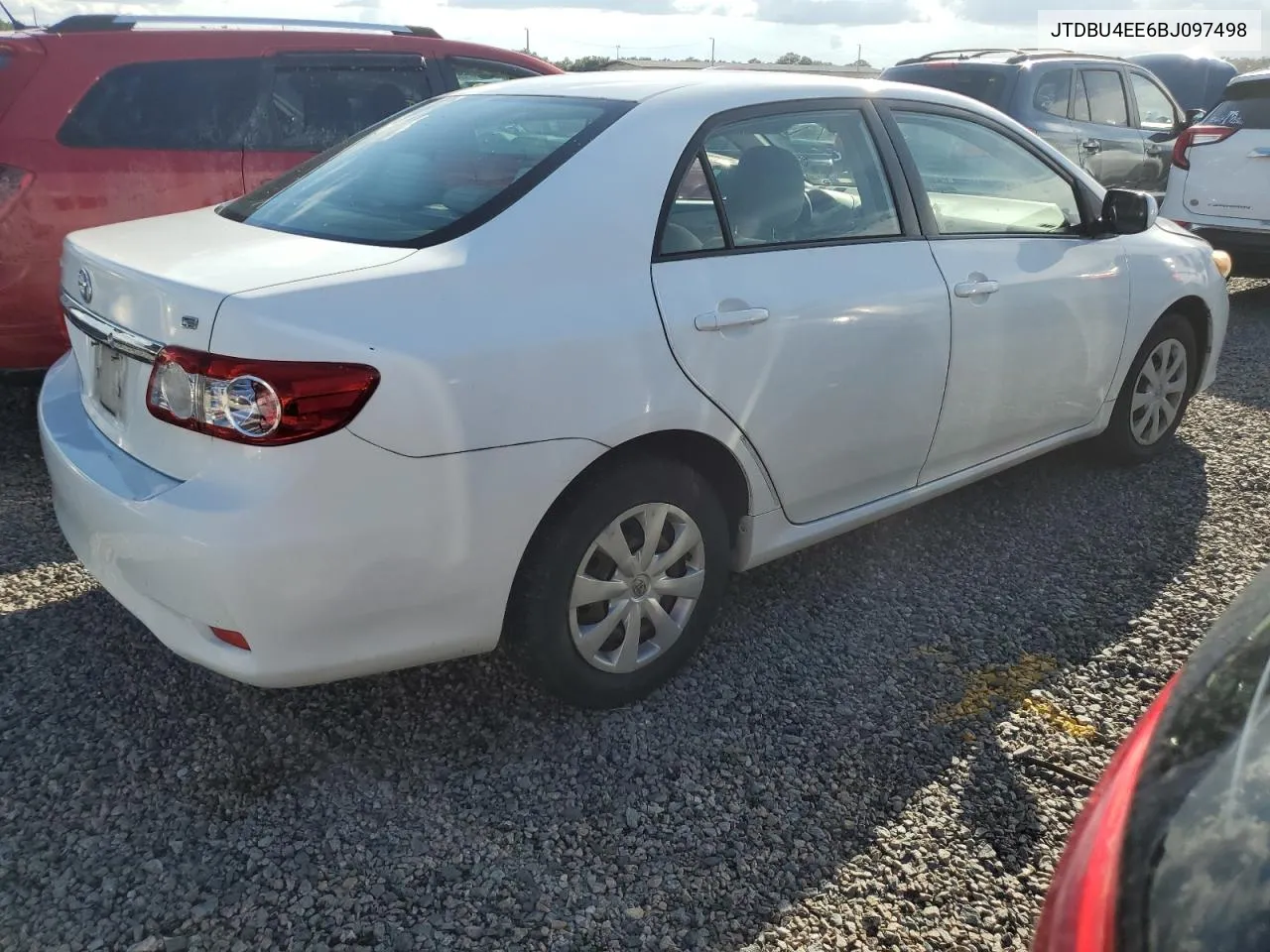 2011 Toyota Corolla Base VIN: JTDBU4EE6BJ097498 Lot: 74397334