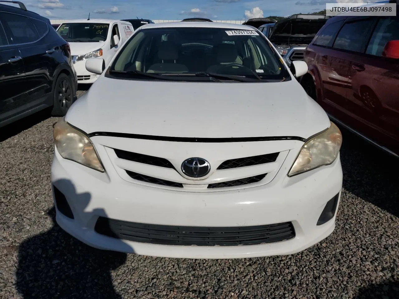 JTDBU4EE6BJ097498 2011 Toyota Corolla Base