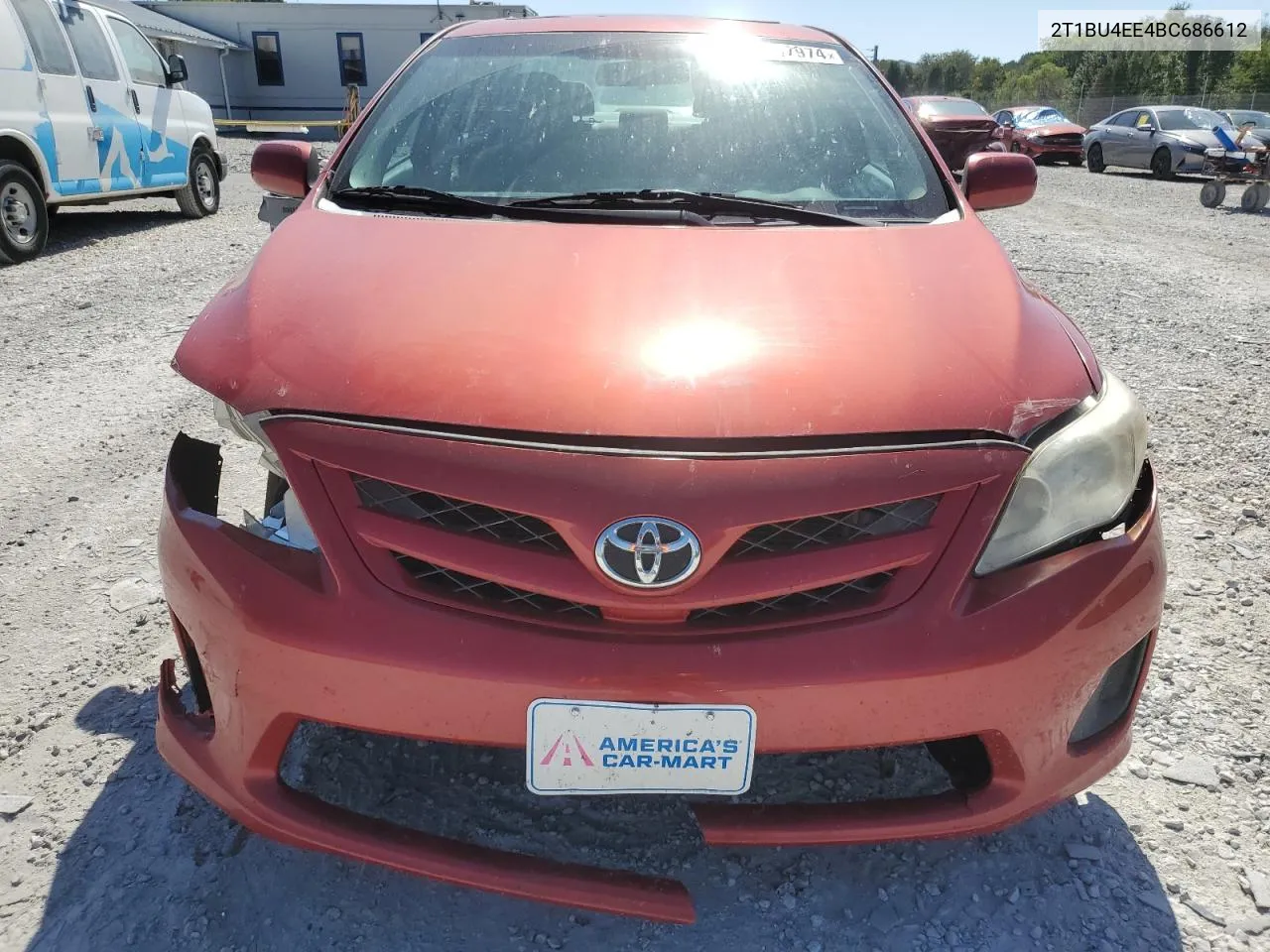 2T1BU4EE4BC686612 2011 Toyota Corolla Base