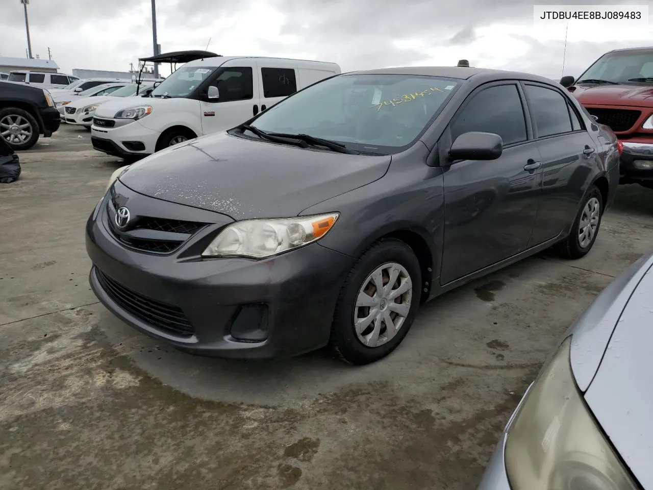 2011 Toyota Corolla Base VIN: JTDBU4EE8BJ089483 Lot: 74581454