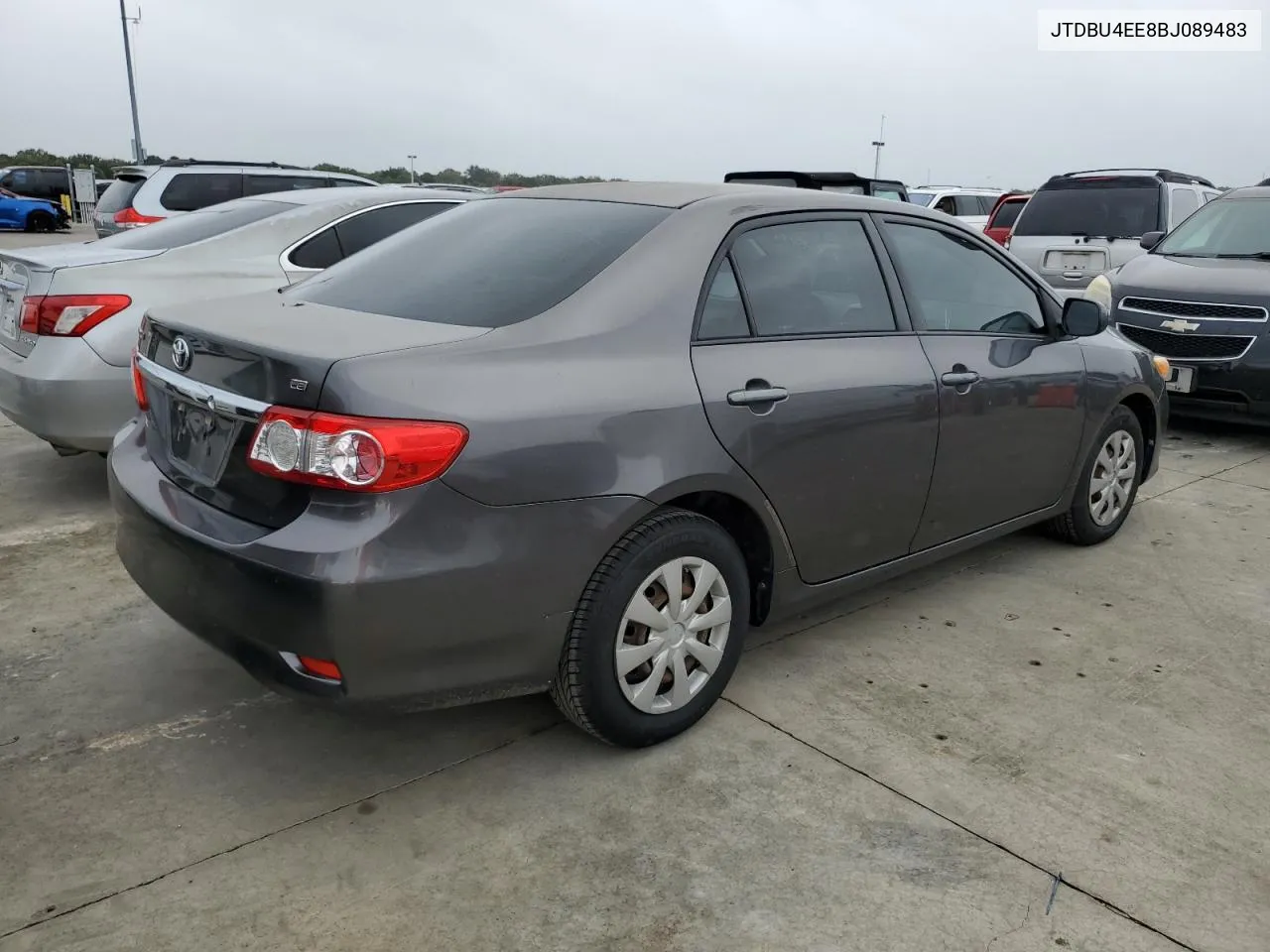 2011 Toyota Corolla Base VIN: JTDBU4EE8BJ089483 Lot: 74581454