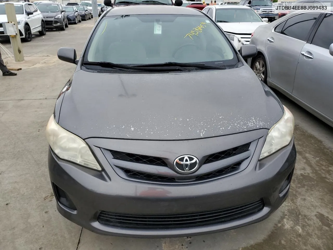 2011 Toyota Corolla Base VIN: JTDBU4EE8BJ089483 Lot: 74581454