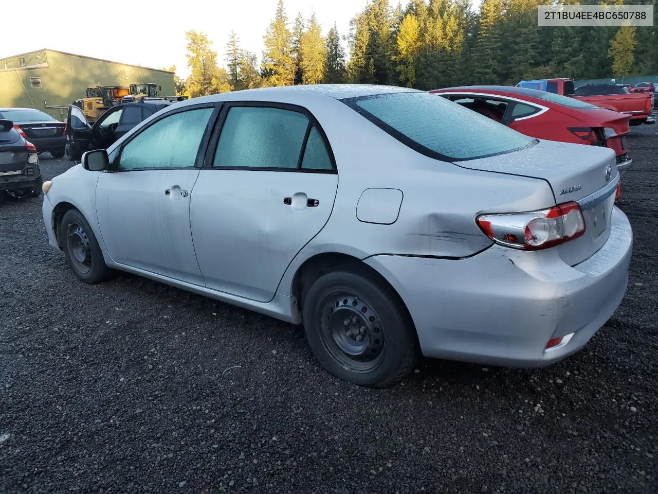 2011 Toyota Corolla Base VIN: 2T1BU4EE4BC650788 Lot: 74772254