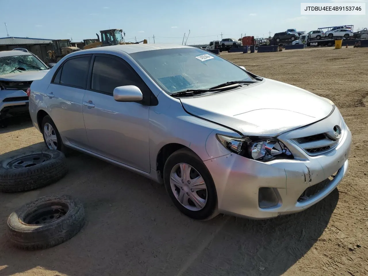 2011 Toyota Corolla Base VIN: JTDBU4EE4B9153746 Lot: 74929464