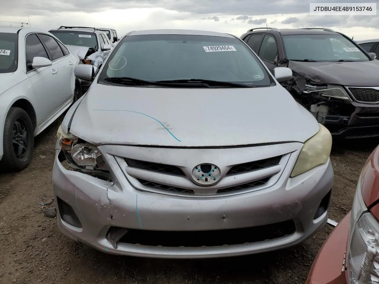 JTDBU4EE4B9153746 2011 Toyota Corolla Base