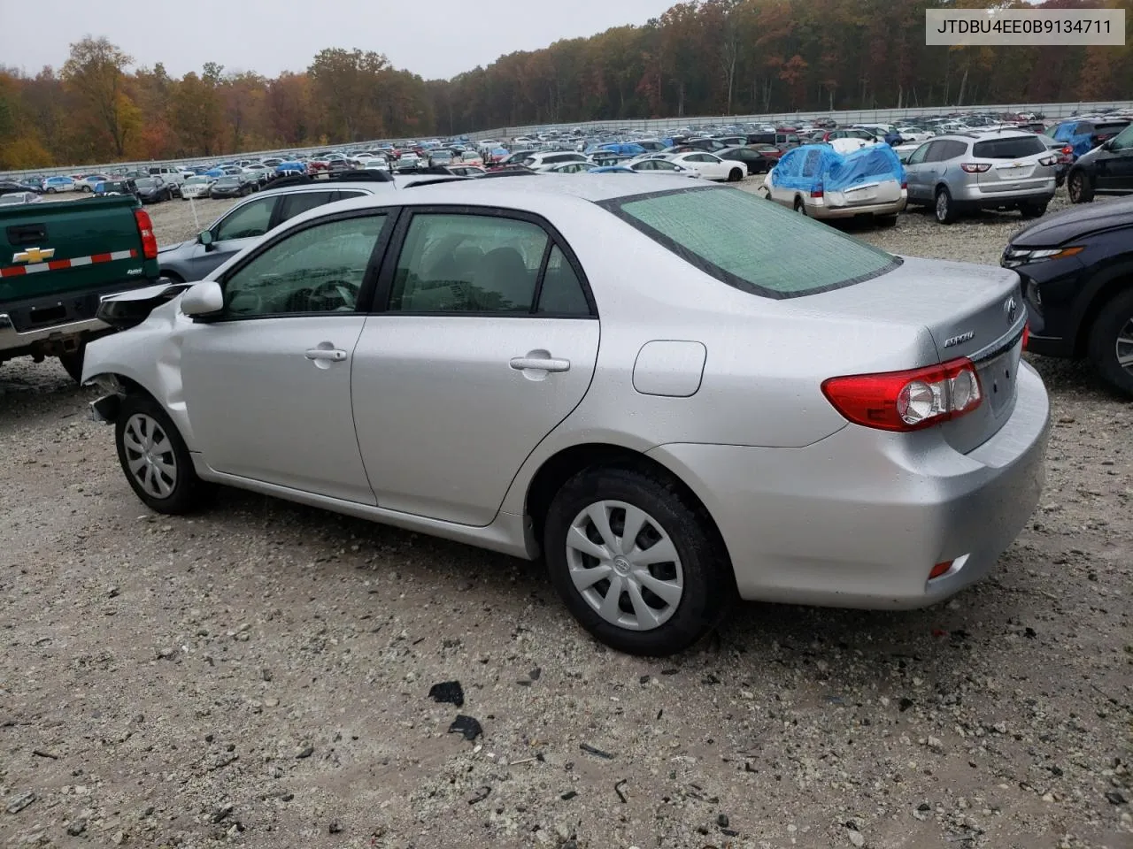 2011 Toyota Corolla Base VIN: JTDBU4EE0B9134711 Lot: 75303574