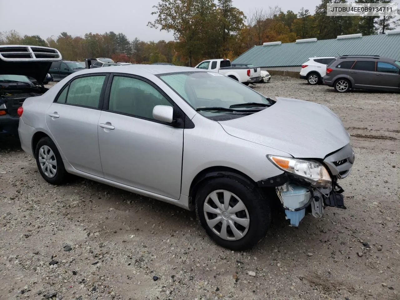 2011 Toyota Corolla Base VIN: JTDBU4EE0B9134711 Lot: 75303574