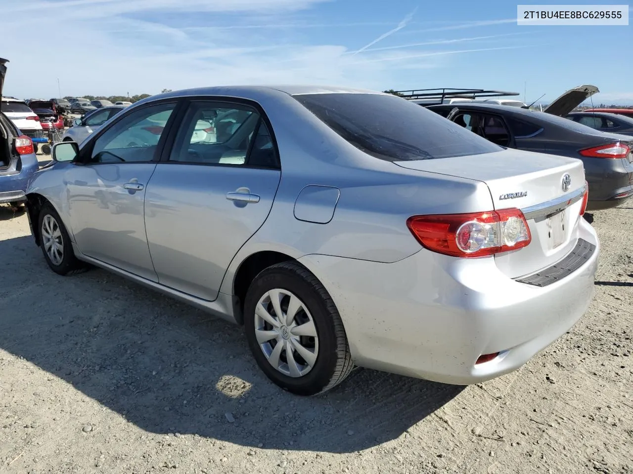 2011 Toyota Corolla Base VIN: 2T1BU4EE8BC629555 Lot: 75514594