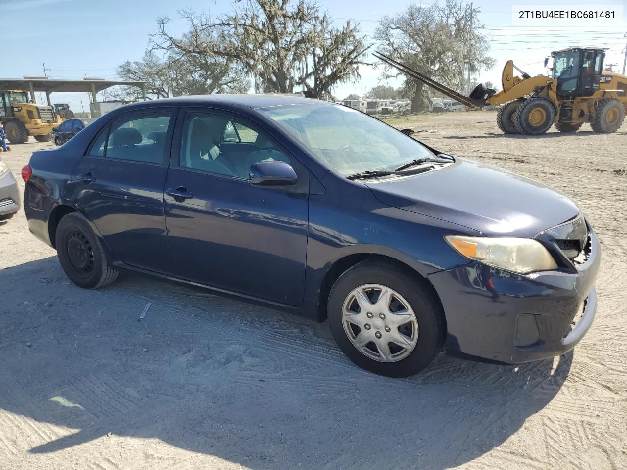 2011 Toyota Corolla Base VIN: 2T1BU4EE1BC681481 Lot: 75541914