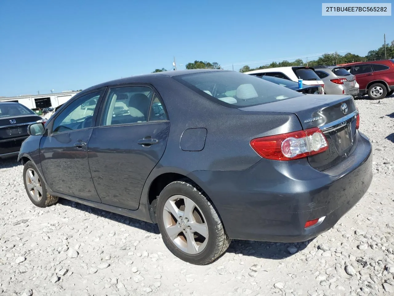 2011 Toyota Corolla Base VIN: 2T1BU4EE7BC565282 Lot: 75547814