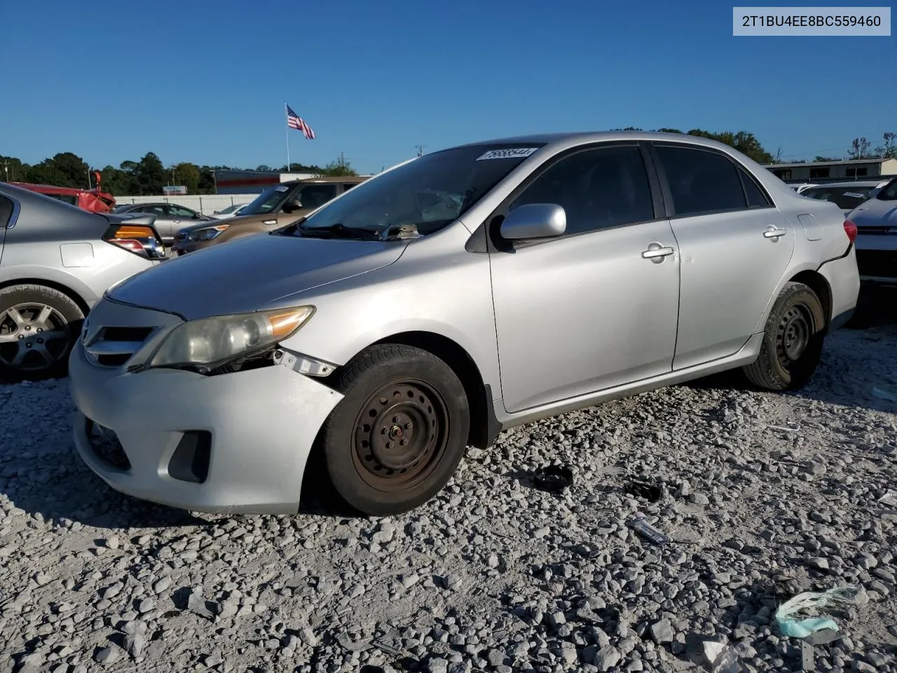 2011 Toyota Corolla Base VIN: 2T1BU4EE8BC559460 Lot: 75658544