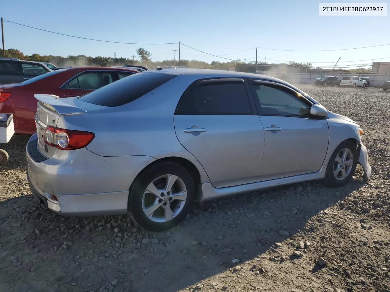 2011 Toyota Corolla Base VIN: 2T1BU4EE3BC623937 Lot: 75751374