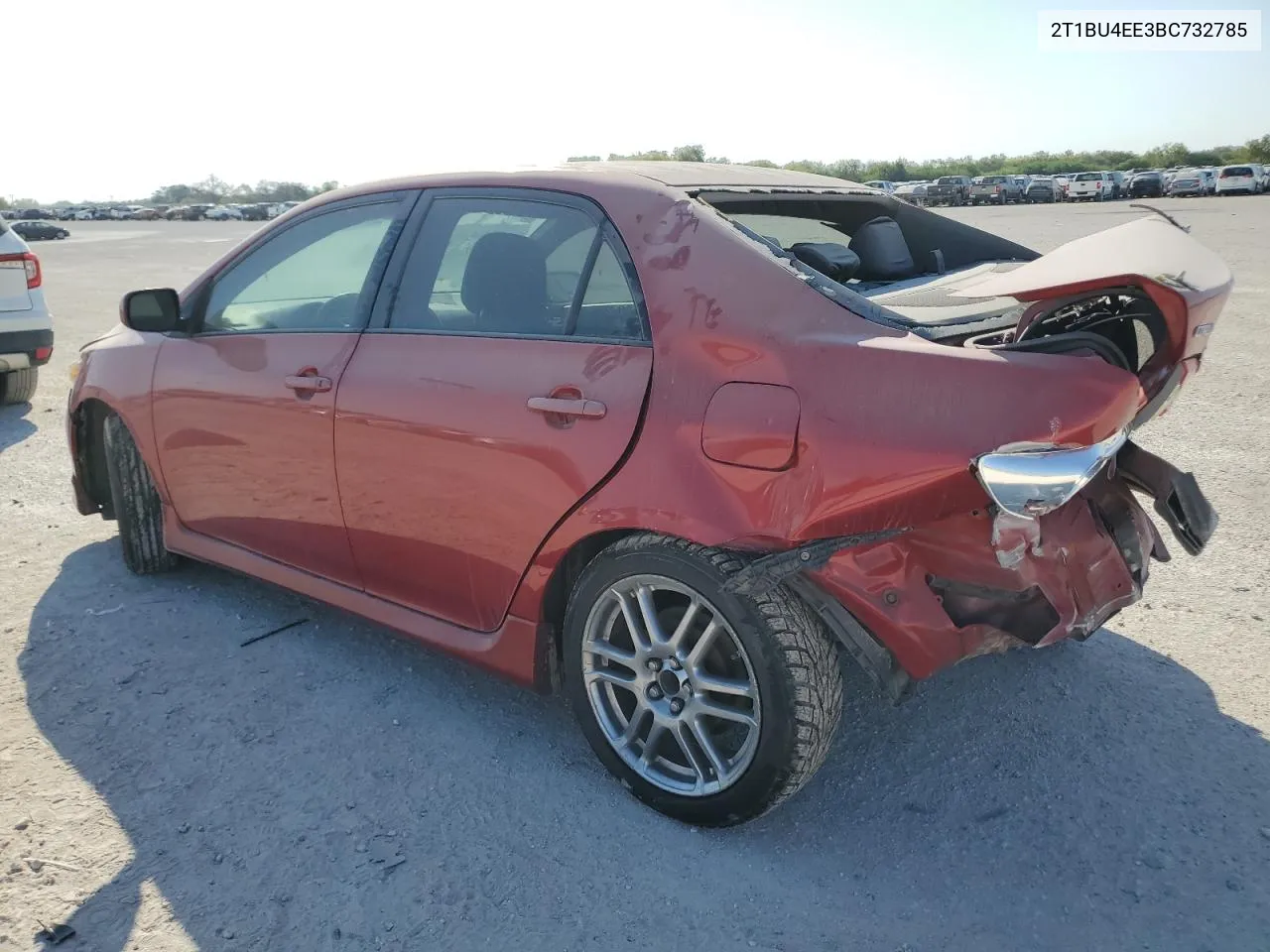 2011 Toyota Corolla Base VIN: 2T1BU4EE3BC732785 Lot: 76017344