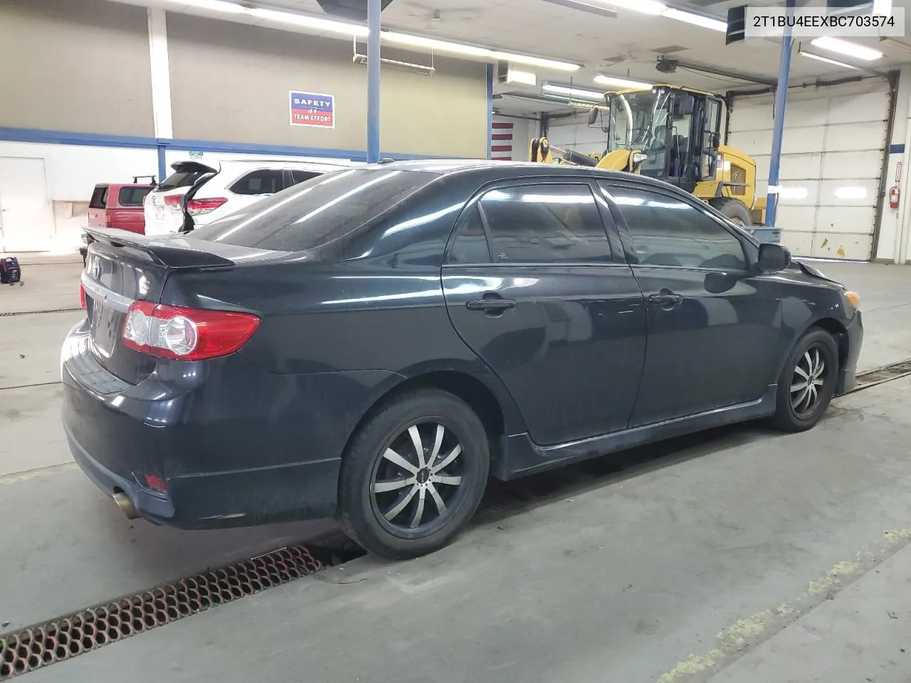 2011 Toyota Corolla Base VIN: 2T1BU4EEXBC703574 Lot: 76112144