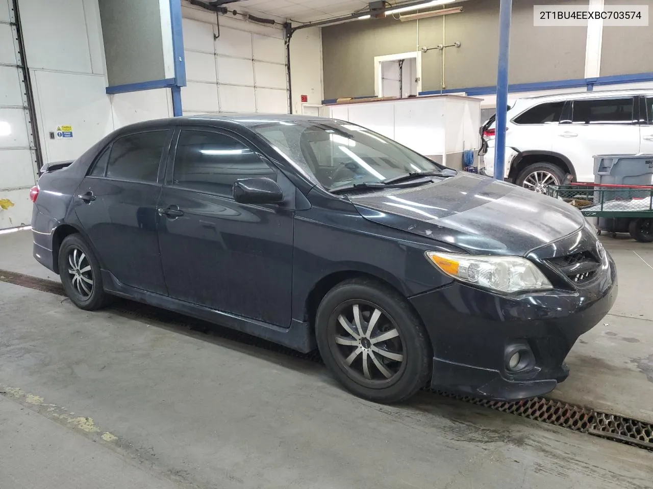 2011 Toyota Corolla Base VIN: 2T1BU4EEXBC703574 Lot: 76112144