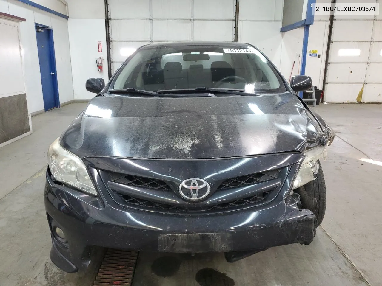 2011 Toyota Corolla Base VIN: 2T1BU4EEXBC703574 Lot: 76112144