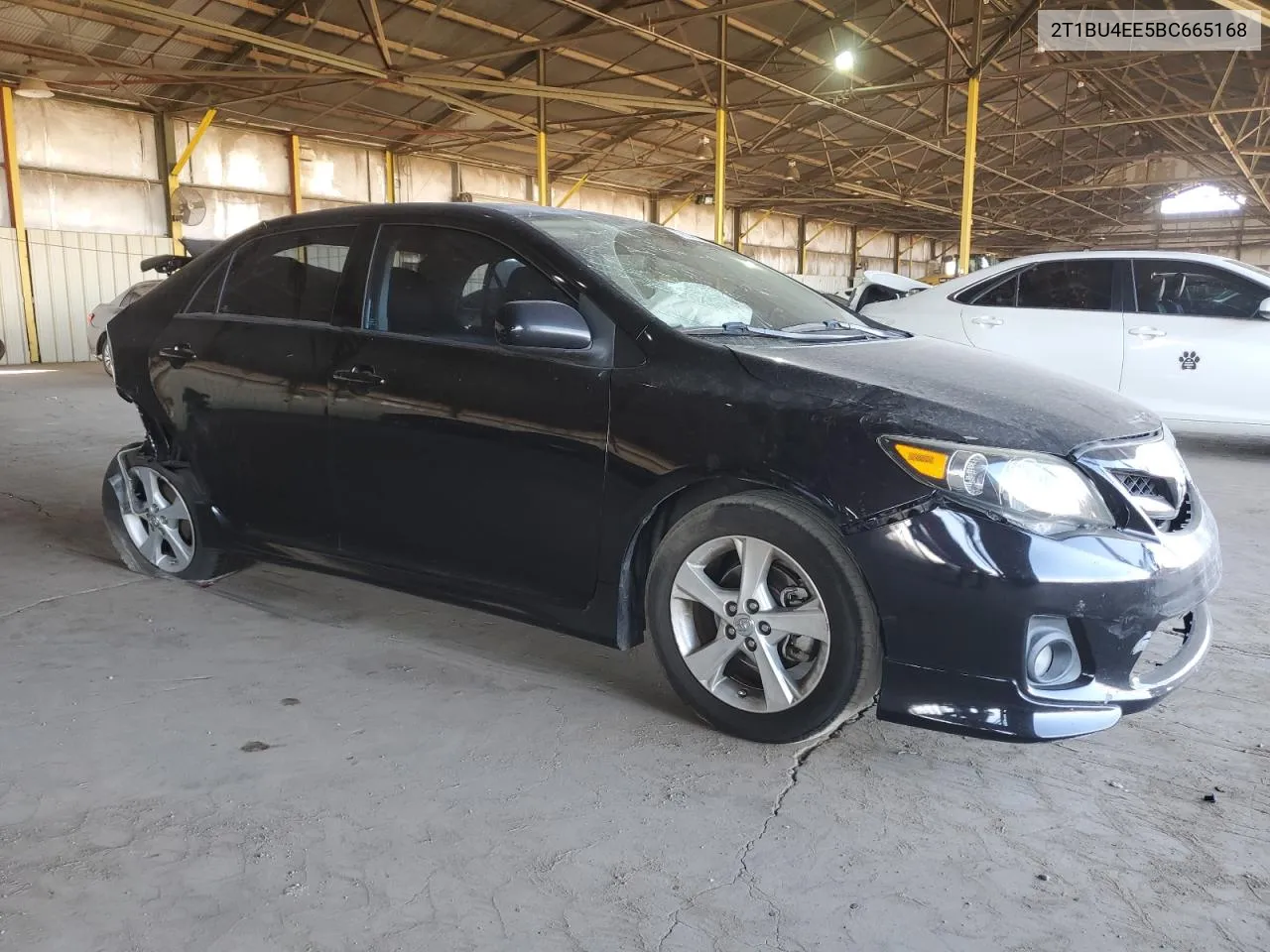 2011 Toyota Corolla Base VIN: 2T1BU4EE5BC665168 Lot: 76145354