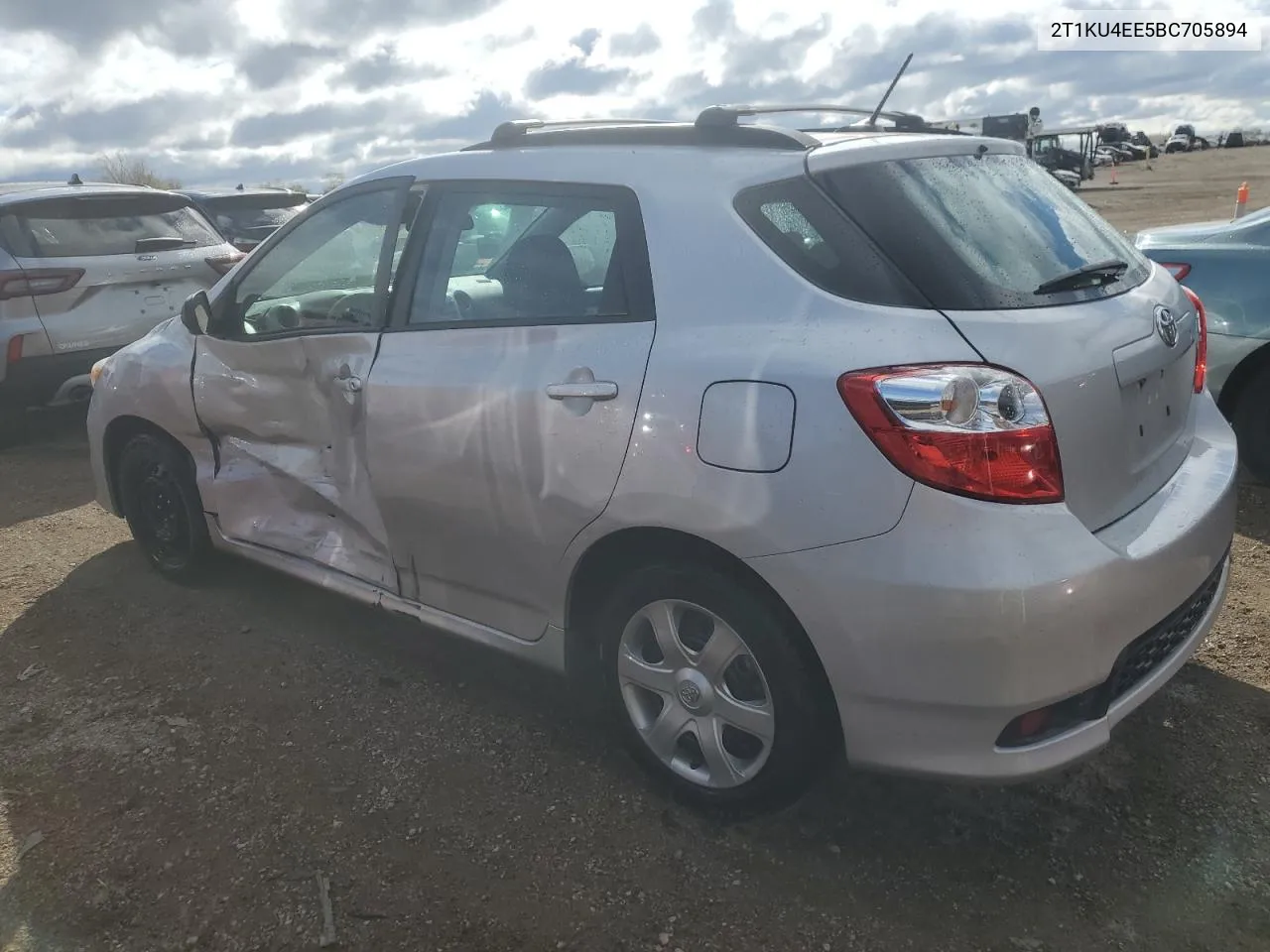 2011 Toyota Corolla Matrix VIN: 2T1KU4EE5BC705894 Lot: 76178824