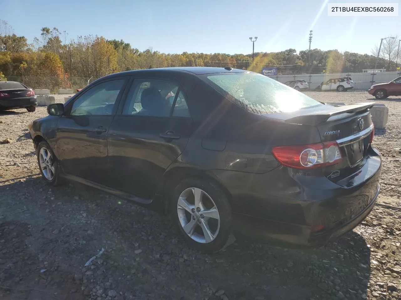 2011 Toyota Corolla Base VIN: 2T1BU4EEXBC560268 Lot: 76354954