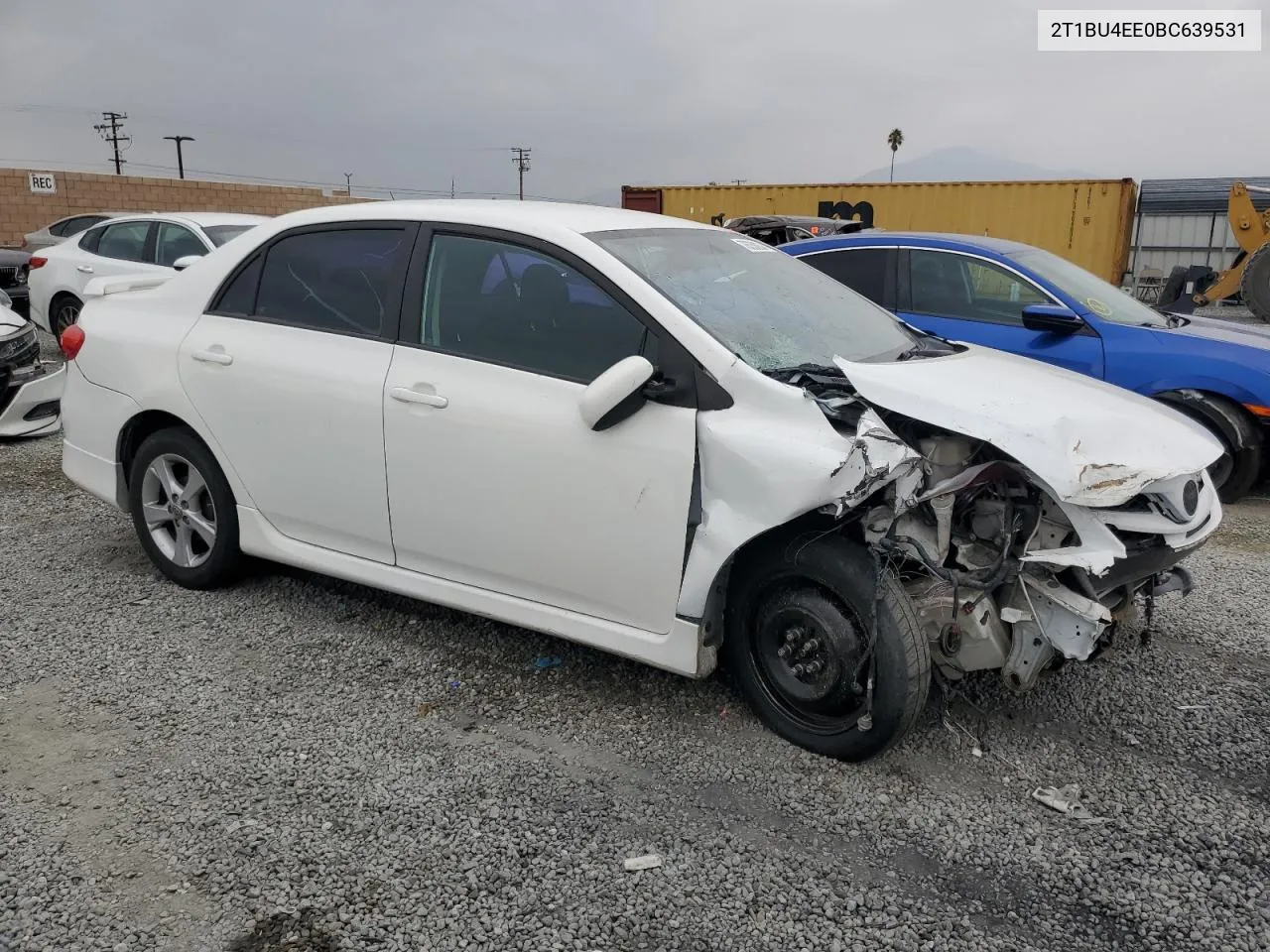 2011 Toyota Corolla Base VIN: 2T1BU4EE0BC639531 Lot: 76358934