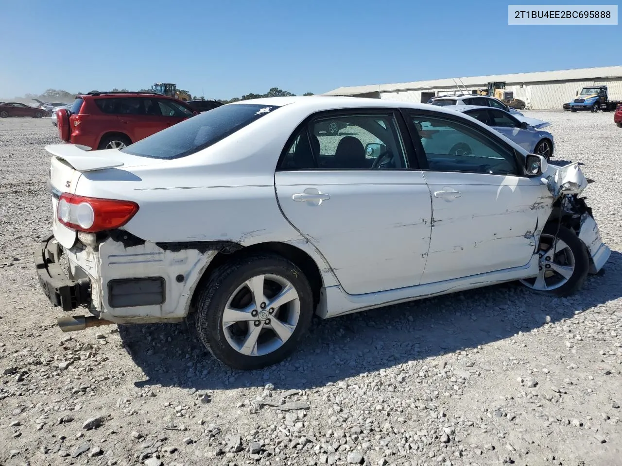 2011 Toyota Corolla Base VIN: 2T1BU4EE2BC695888 Lot: 76565544