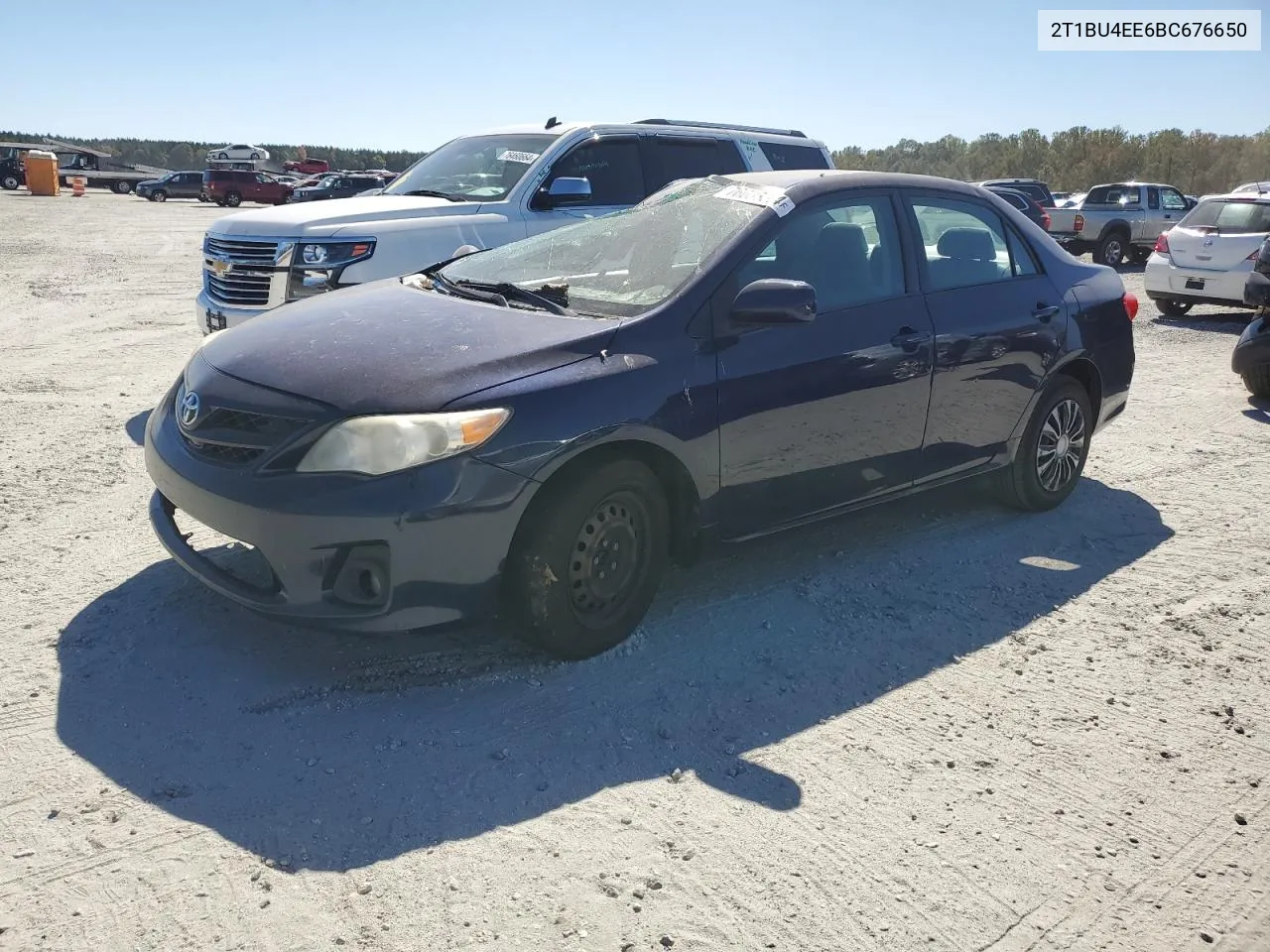 2011 Toyota Corolla Base VIN: 2T1BU4EE6BC676650 Lot: 76635624