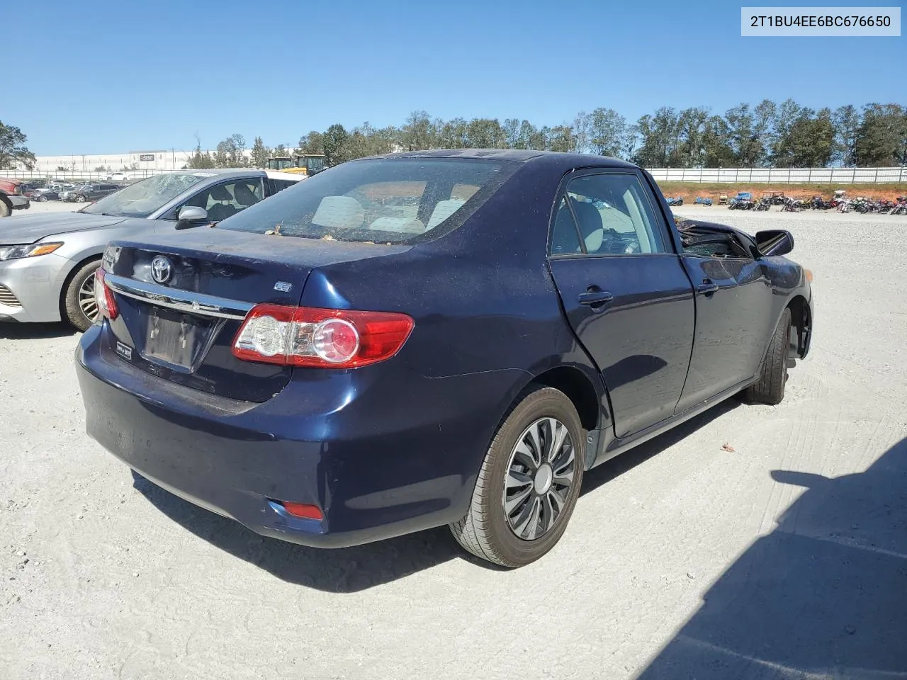 2011 Toyota Corolla Base VIN: 2T1BU4EE6BC676650 Lot: 76635624