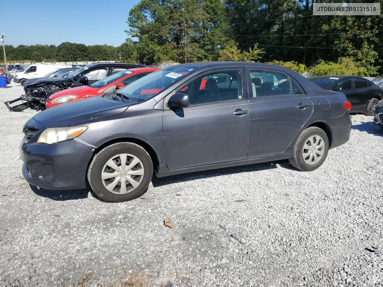 2011 Toyota Corolla Base VIN: JTDBU4EE2B9131518 Lot: 76726234