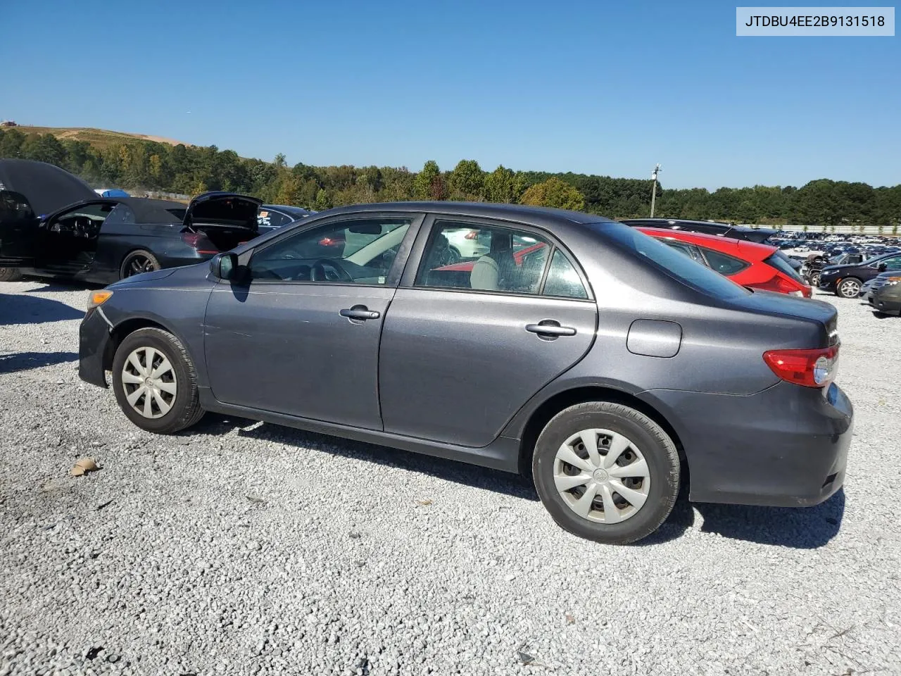 2011 Toyota Corolla Base VIN: JTDBU4EE2B9131518 Lot: 76726234