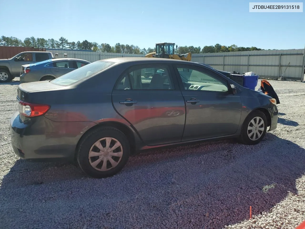 2011 Toyota Corolla Base VIN: JTDBU4EE2B9131518 Lot: 76726234