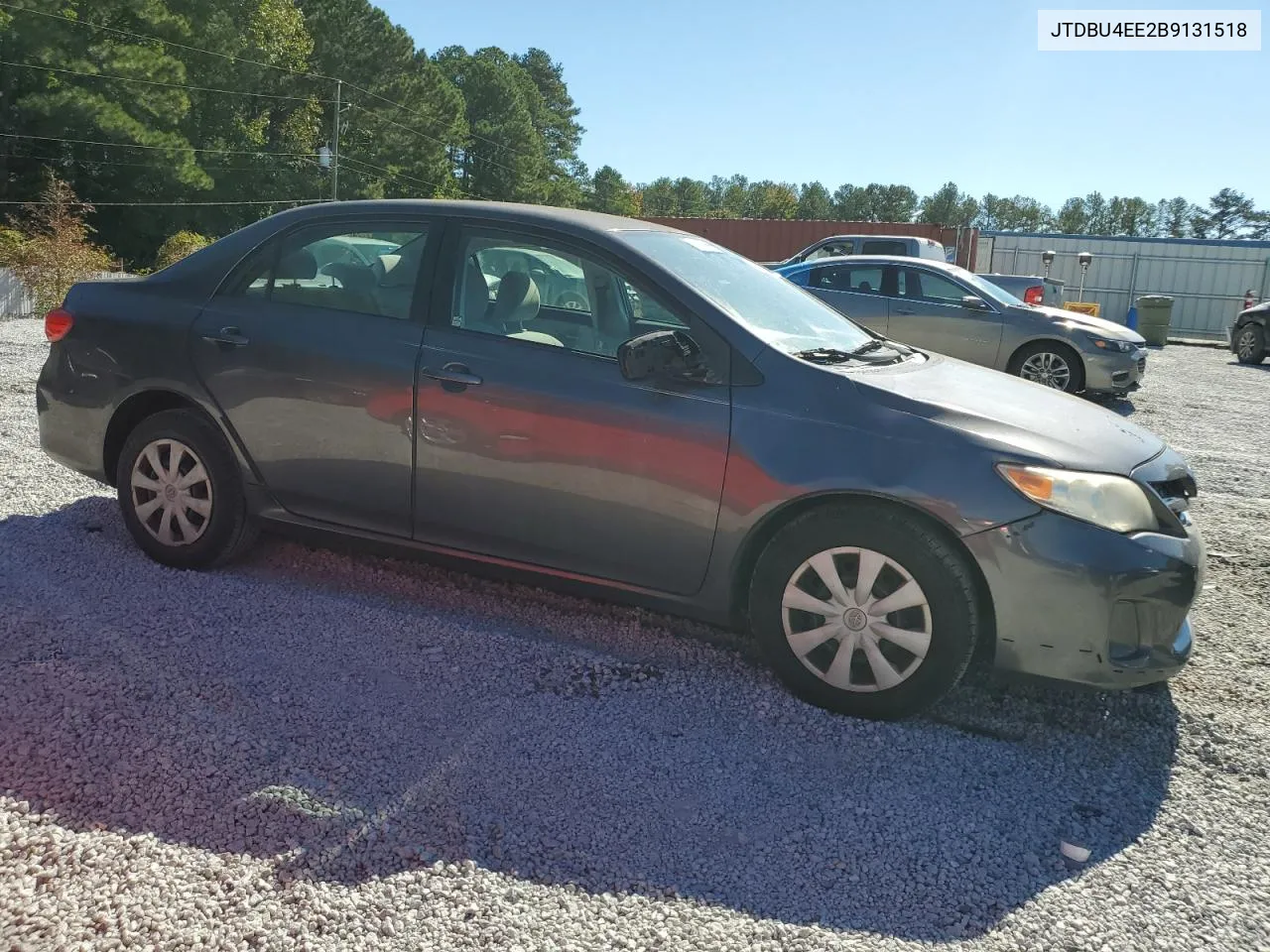 2011 Toyota Corolla Base VIN: JTDBU4EE2B9131518 Lot: 76726234