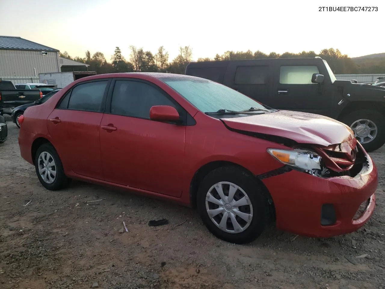 2T1BU4EE7BC747273 2011 Toyota Corolla Base