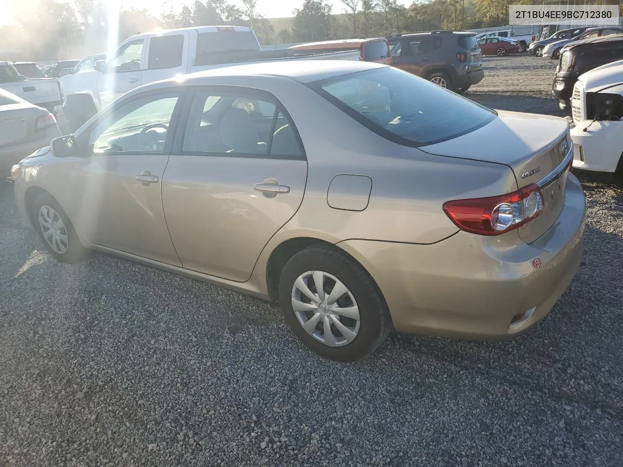 2011 Toyota Corolla Base VIN: 2T1BU4EE9BC712380 Lot: 76834914