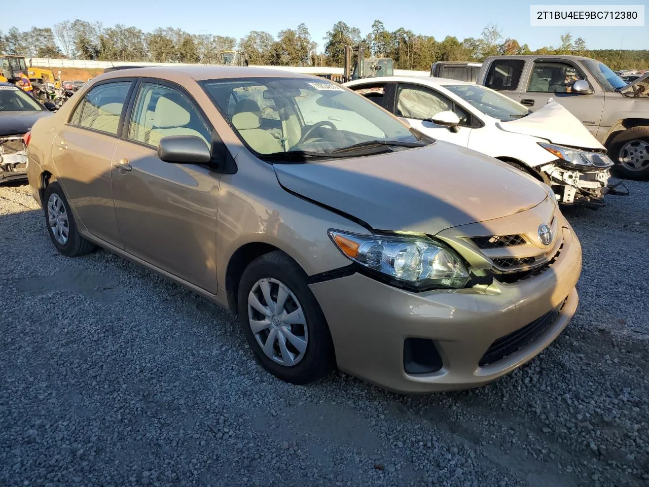 2011 Toyota Corolla Base VIN: 2T1BU4EE9BC712380 Lot: 76834914