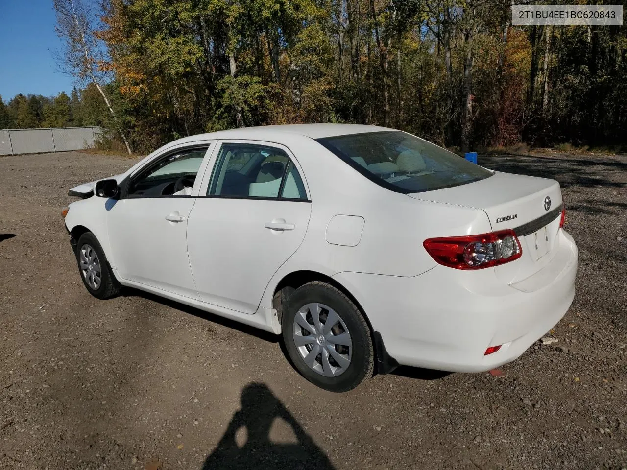 2011 Toyota Corolla Base VIN: 2T1BU4EE1BC620843 Lot: 76837834