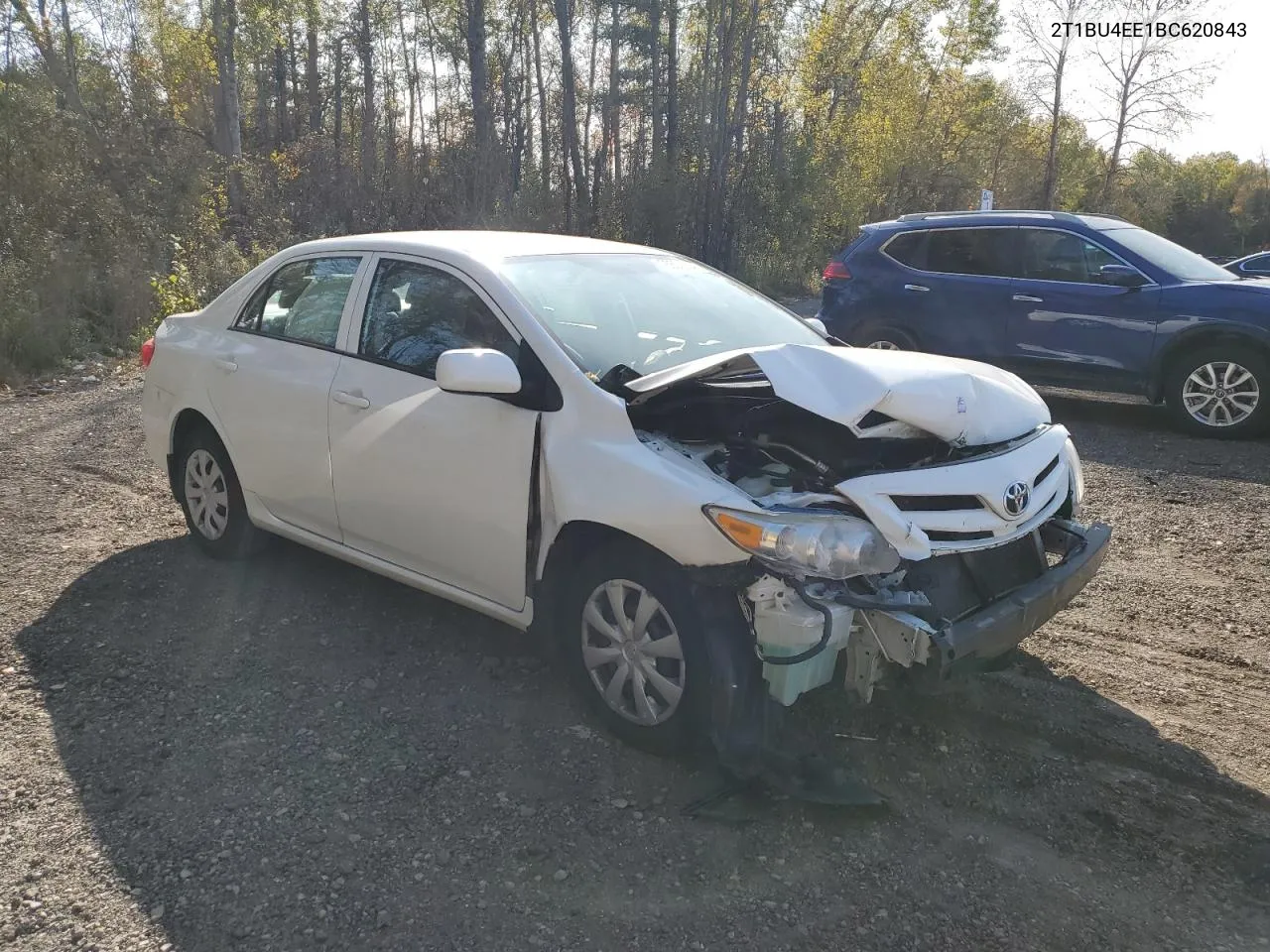 2011 Toyota Corolla Base VIN: 2T1BU4EE1BC620843 Lot: 76837834