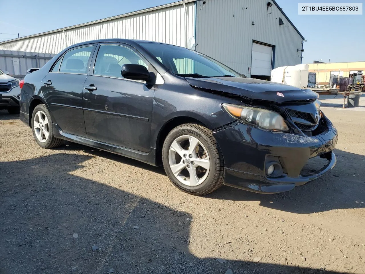 2011 Toyota Corolla Base VIN: 2T1BU4EE5BC687803 Lot: 76990094