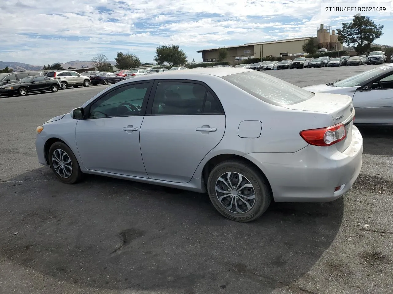 2011 Toyota Corolla Base VIN: 2T1BU4EE1BC625489 Lot: 77020514