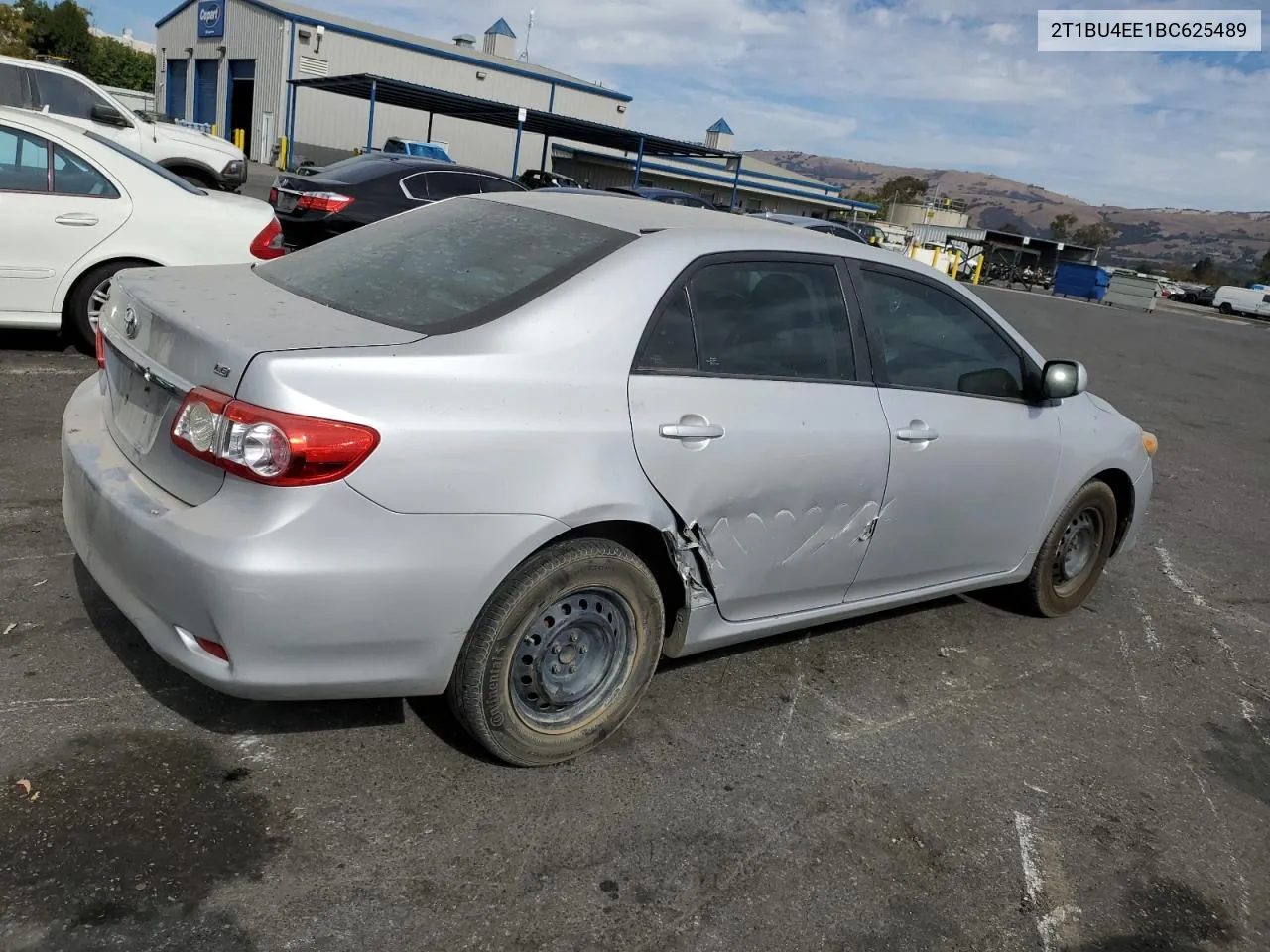 2011 Toyota Corolla Base VIN: 2T1BU4EE1BC625489 Lot: 77020514