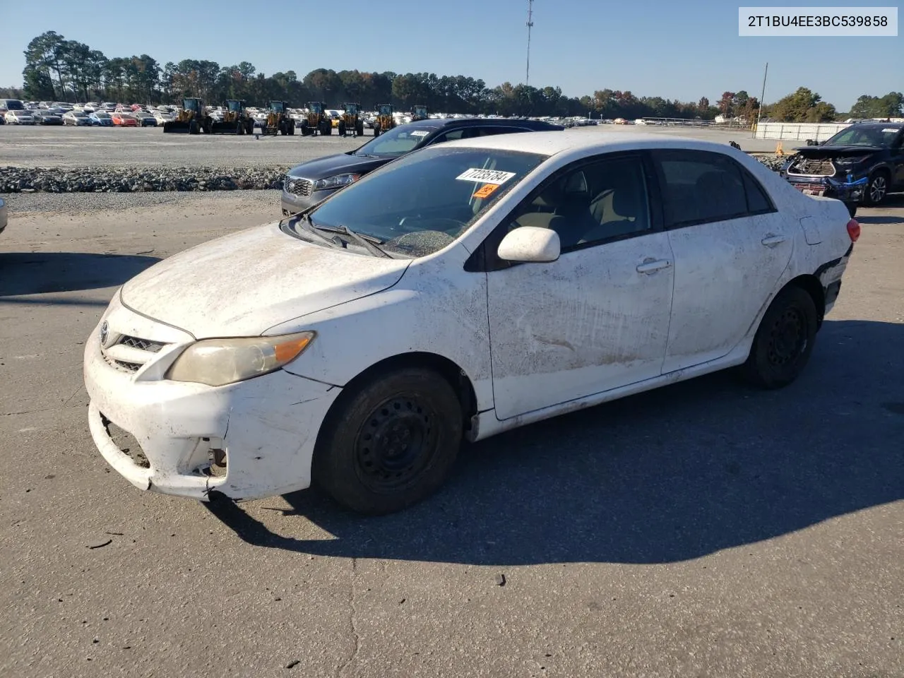 2T1BU4EE3BC539858 2011 Toyota Corolla Base