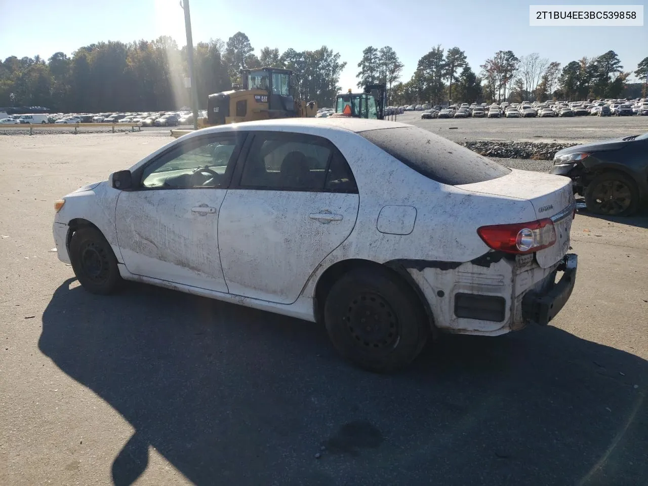 2011 Toyota Corolla Base VIN: 2T1BU4EE3BC539858 Lot: 77235784