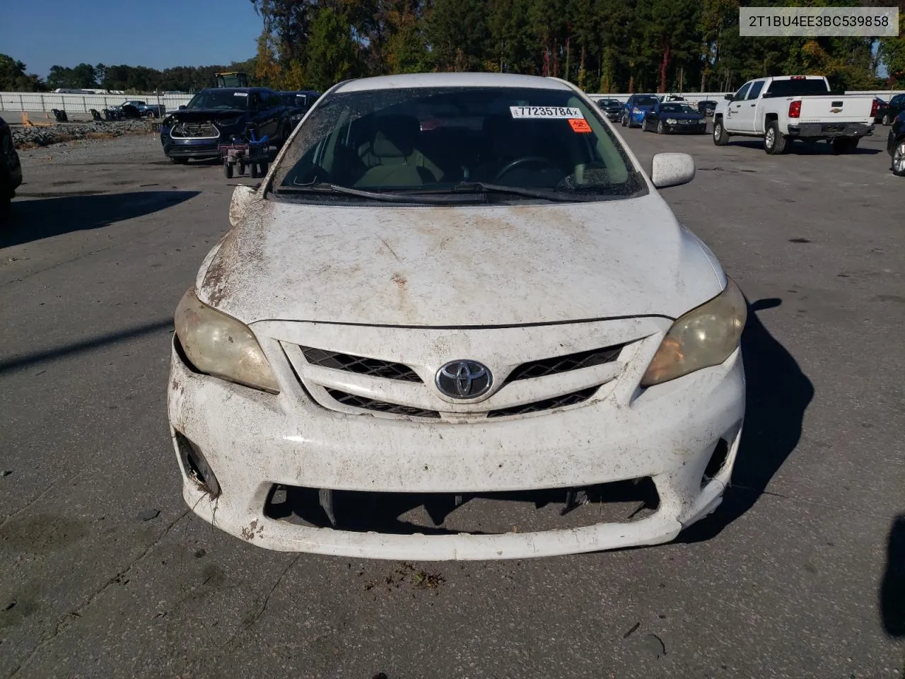 2T1BU4EE3BC539858 2011 Toyota Corolla Base