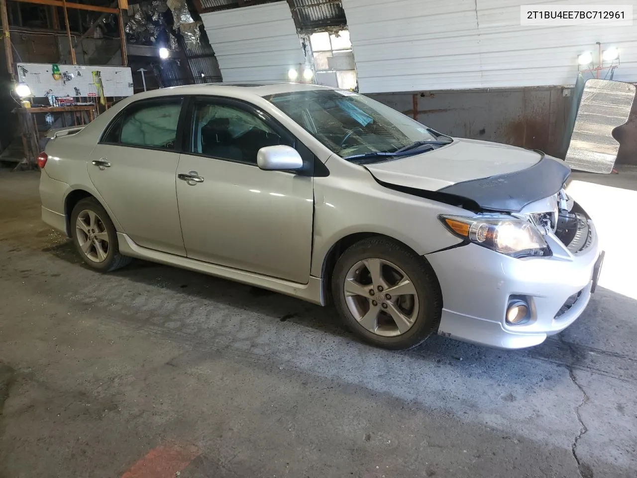 2011 Toyota Corolla Base VIN: 2T1BU4EE7BC712961 Lot: 77520444